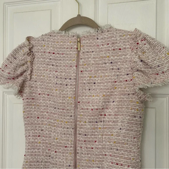 Kate Spade Flutter Sleeve Tweed Dress - Picture 11 of 14